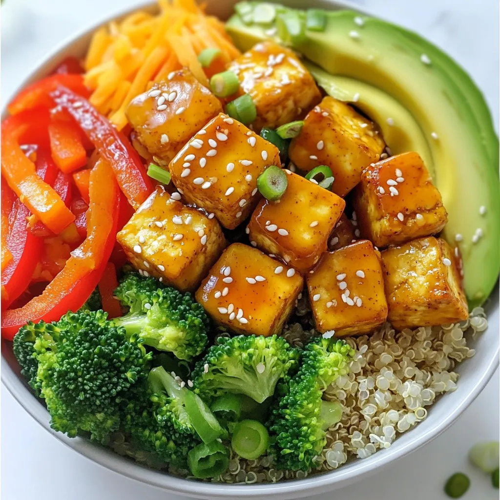 Sweet Chili Tofu Buddha Bowls Flavorful and Satisfying