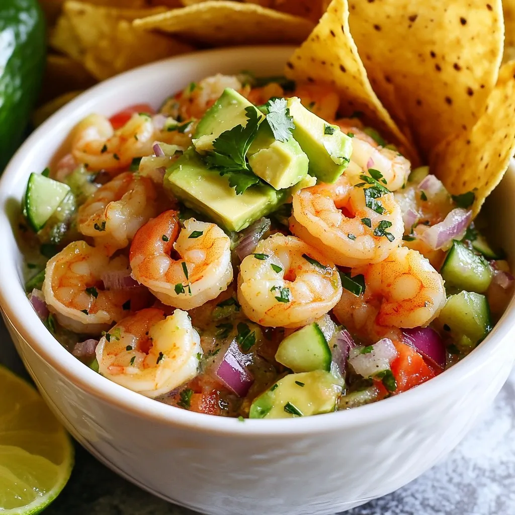 Zesty Lime Shrimp Ceviche Fresh and Flavorful Delight