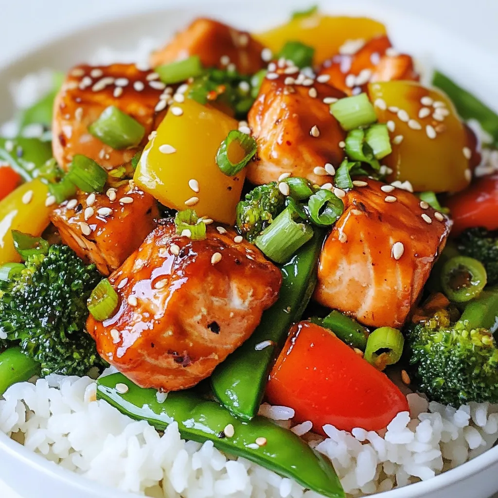 Teriyaki Salmon Stir-Fry Flavorful and Easy Dish