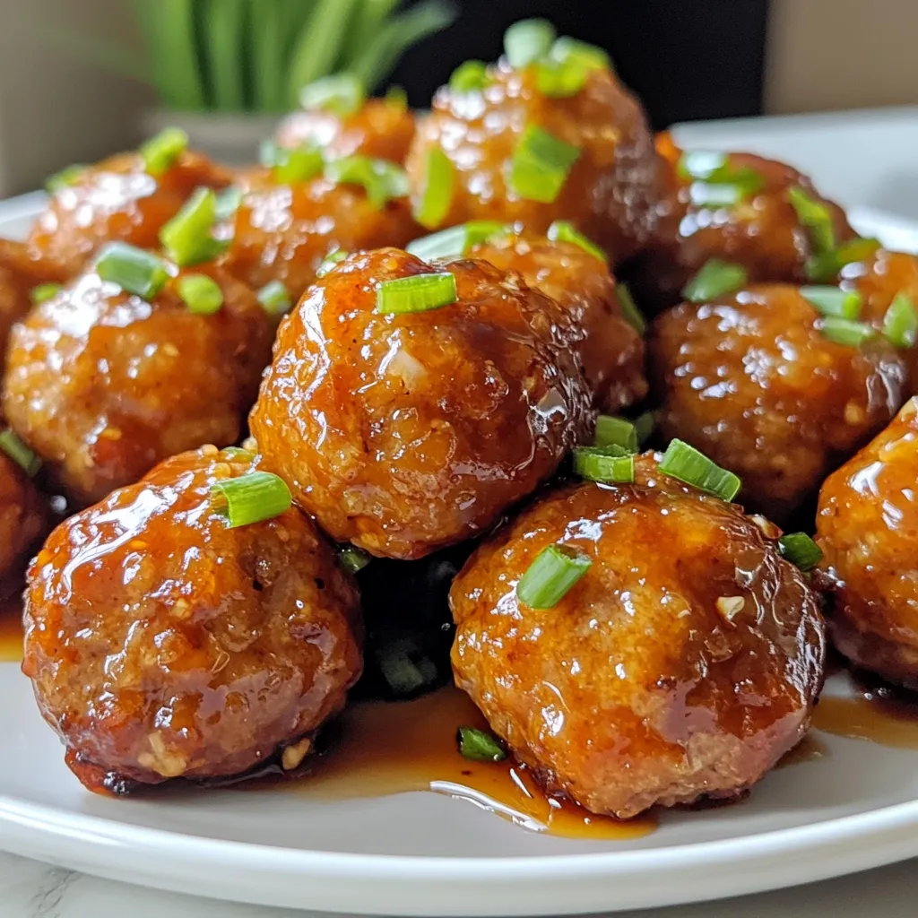 Honey Sriracha Meatballs Tasty and Easy Recipe