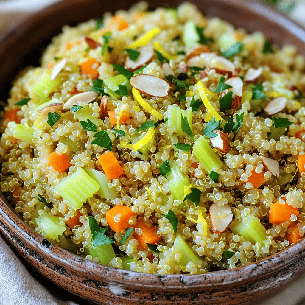 Lemon Herb Quinoa Pilaf Flavorful and Easy Recipe