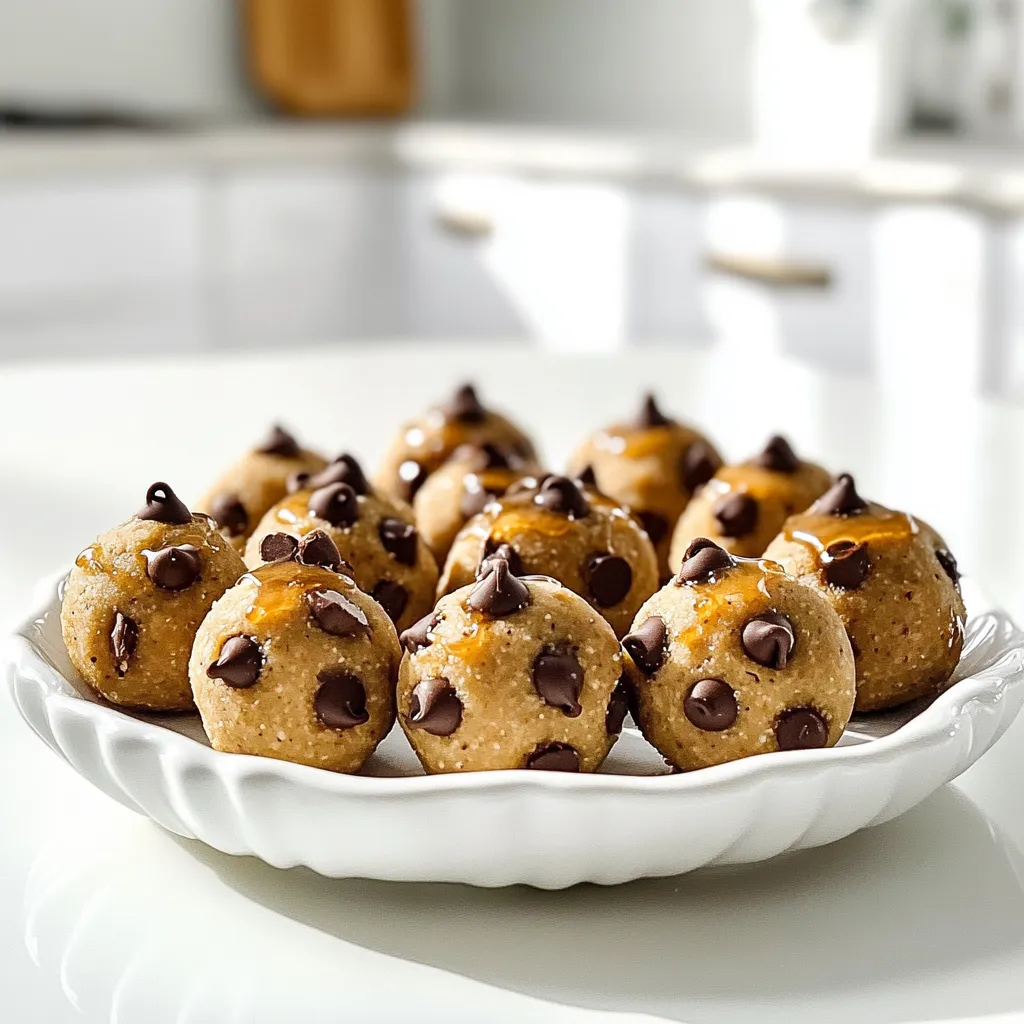 High-Protein Chocolate Chip Cookie Dough Bites Recipe