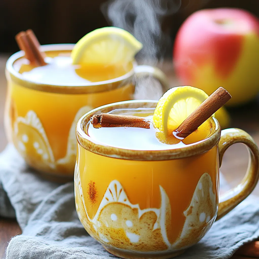 Refreshing Apple Cider Hot Toddy Mocktail Recipe