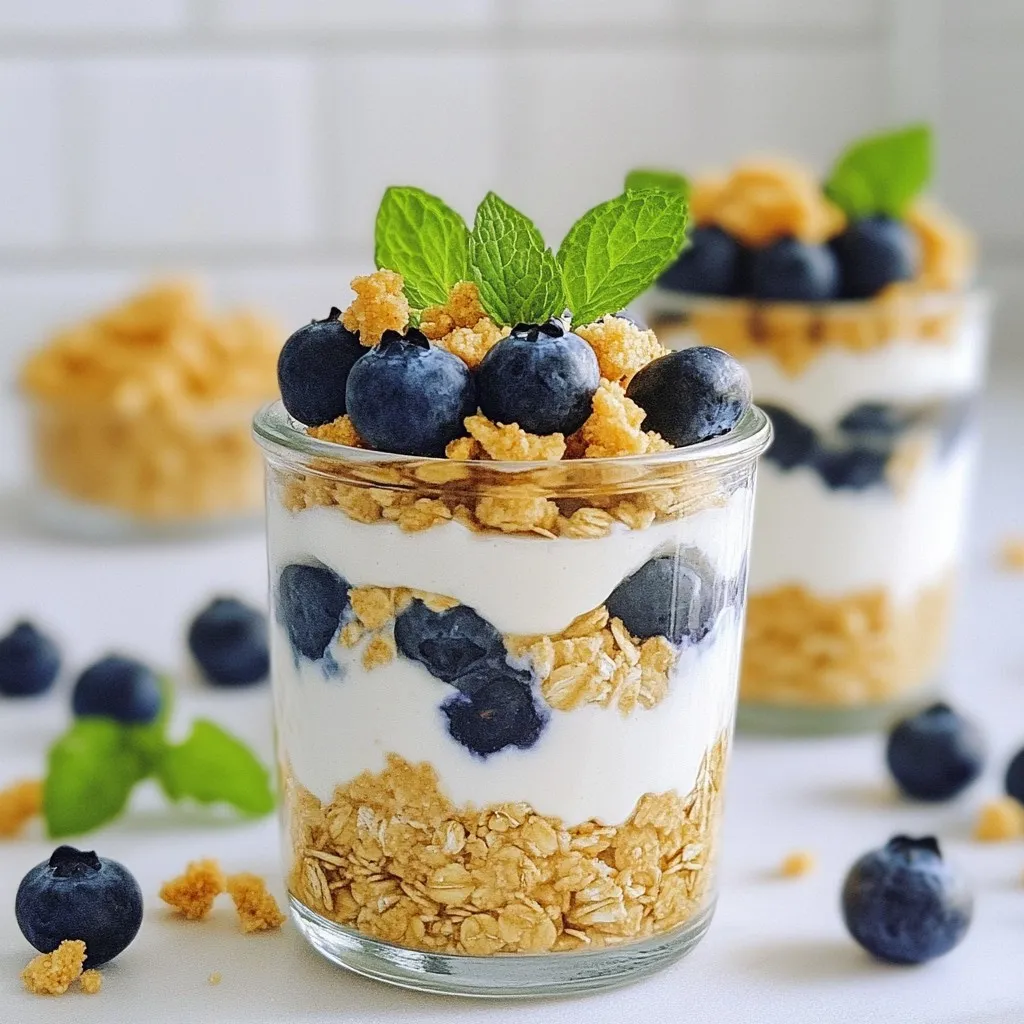 Blueberry Cheesecake Overnight Oats Flavorful Delight