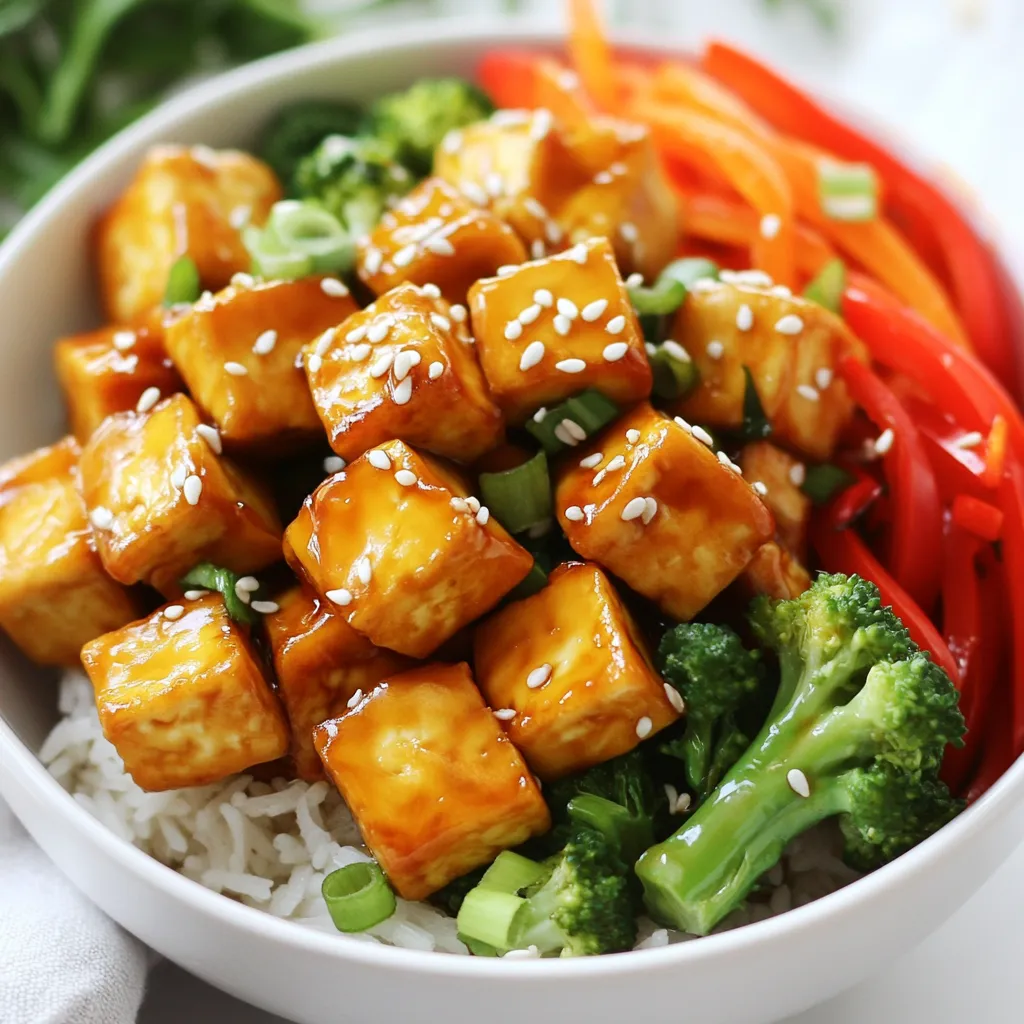 Orange Ginger Tofu Stir Fry Flavorful and Healthy Meal
