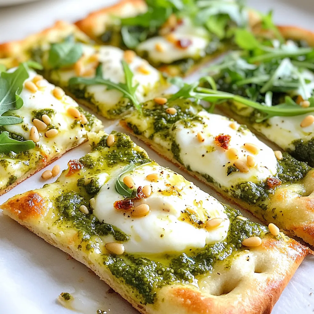 Savory Sun-Dried Tomato Pesto Flatbread Recipe