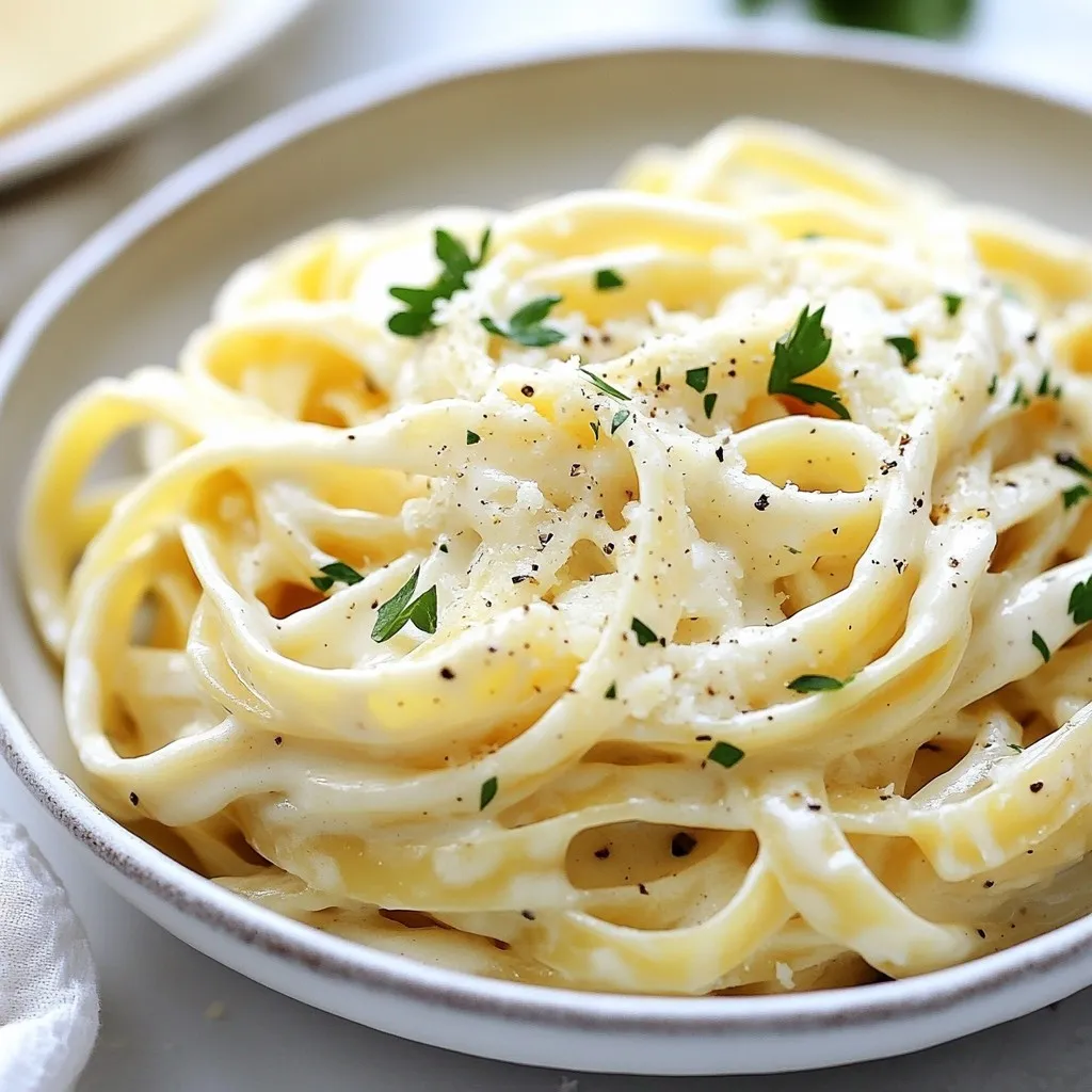 Roasted Garlic Alfredo Pasta Creamy and Delicious Dish