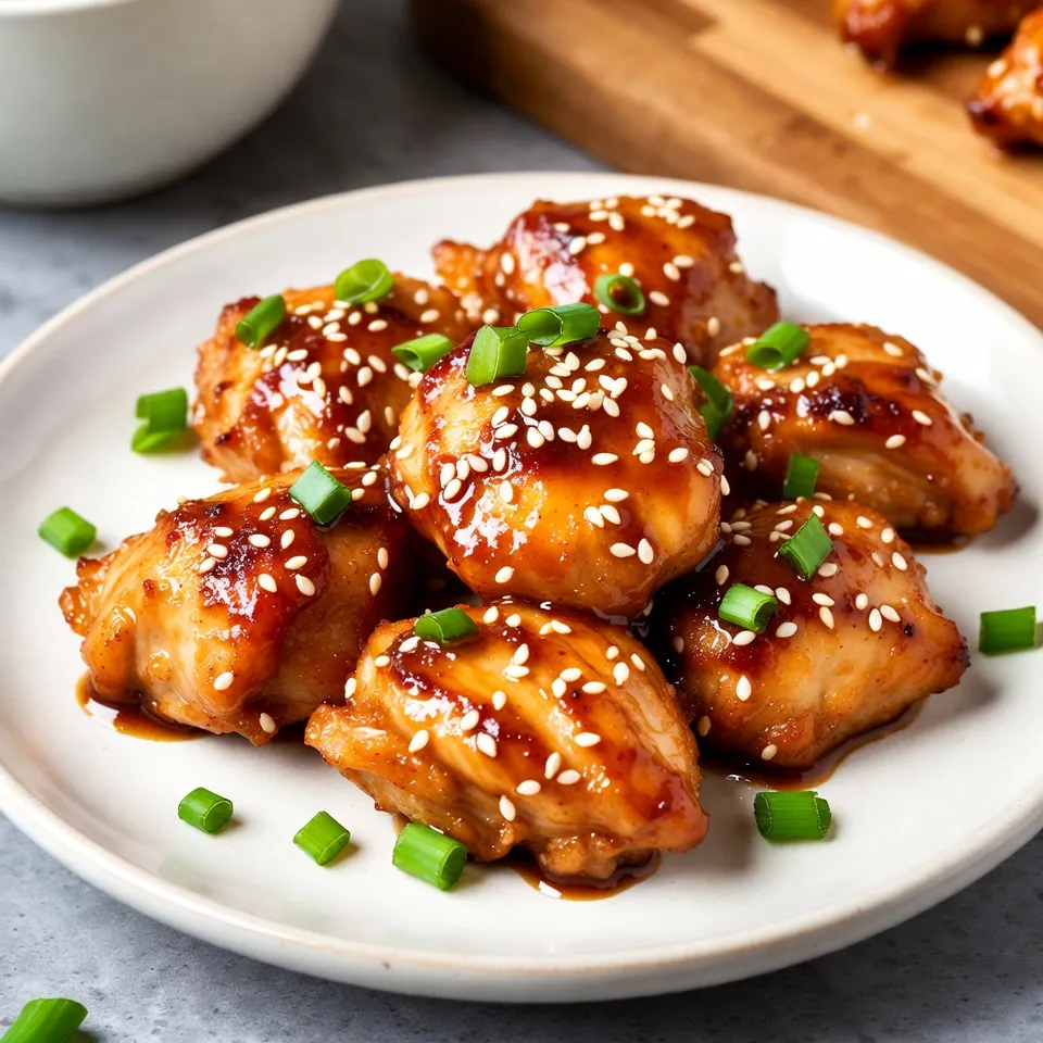 Honey Garlic Chicken Bites Tasty Easy Weeknight Meal