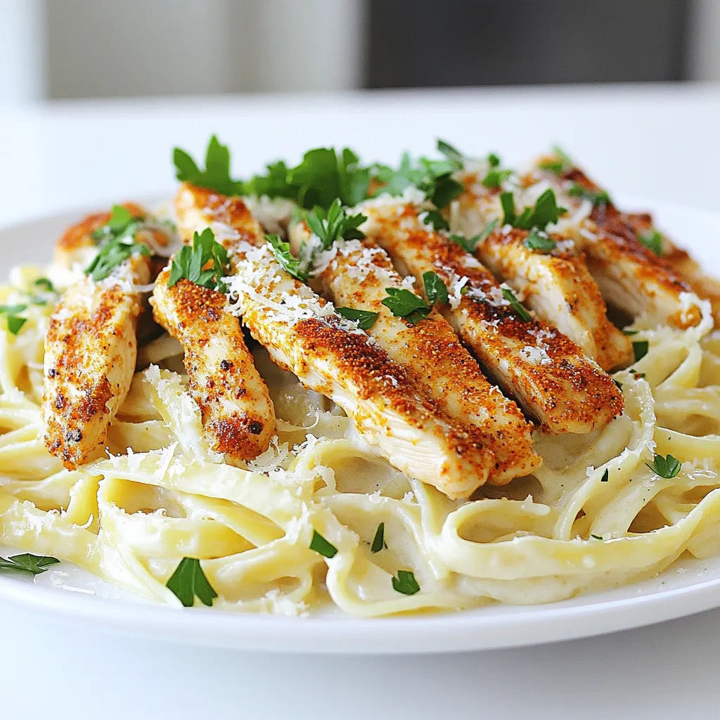 Creamy Cajun Chicken Alfredo Simple and Satisfying Meal