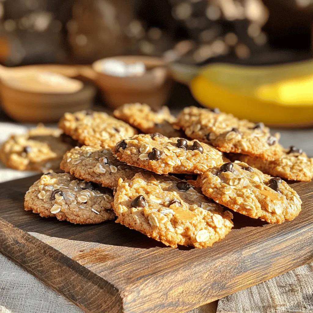 Peanut Butter Banana Oat Cookies Simple and Tasty Recipe