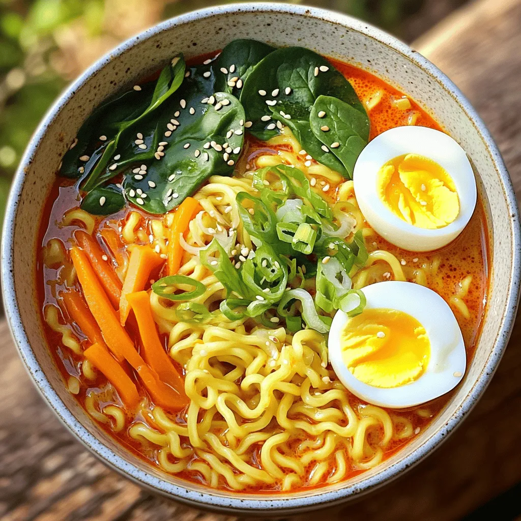 Creamy Gochujang Ramen Flavorful and Simple Recipe