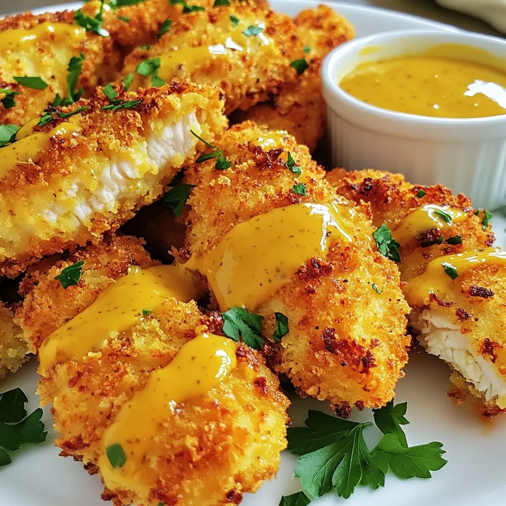 Honey Mustard Chicken Tenders Flavorful Dinner Idea