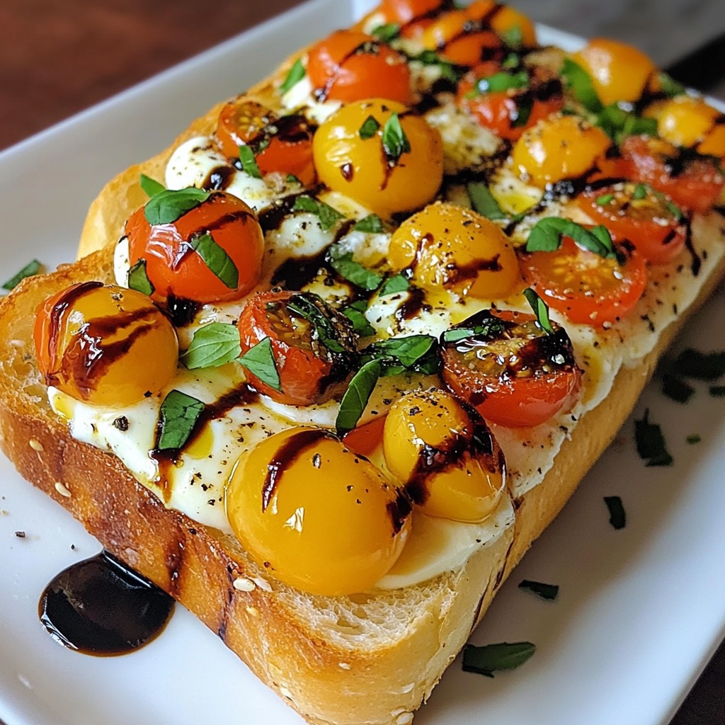 Caprese Stuffed Garlic Bread Flavorful and Easy Recipe