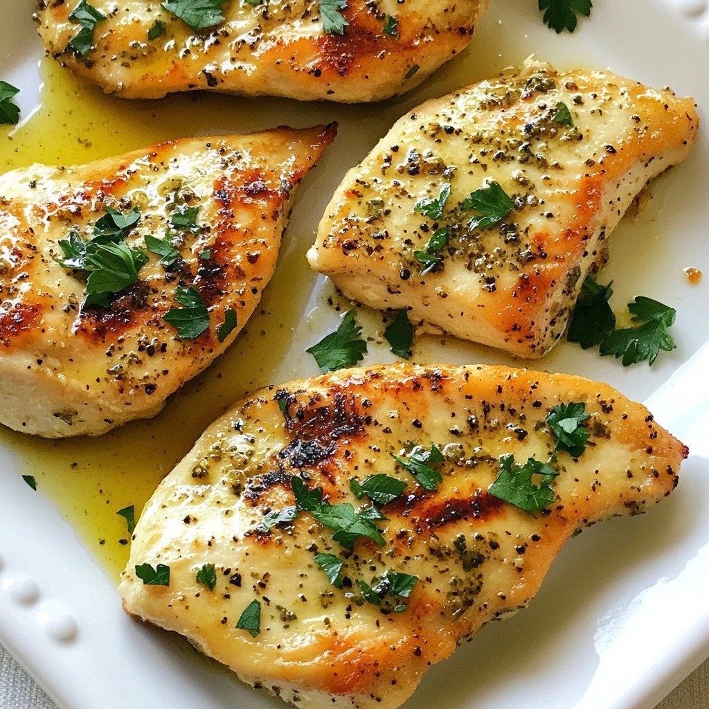 Savory Simple Dinner Italian Herb Chicken Breasts