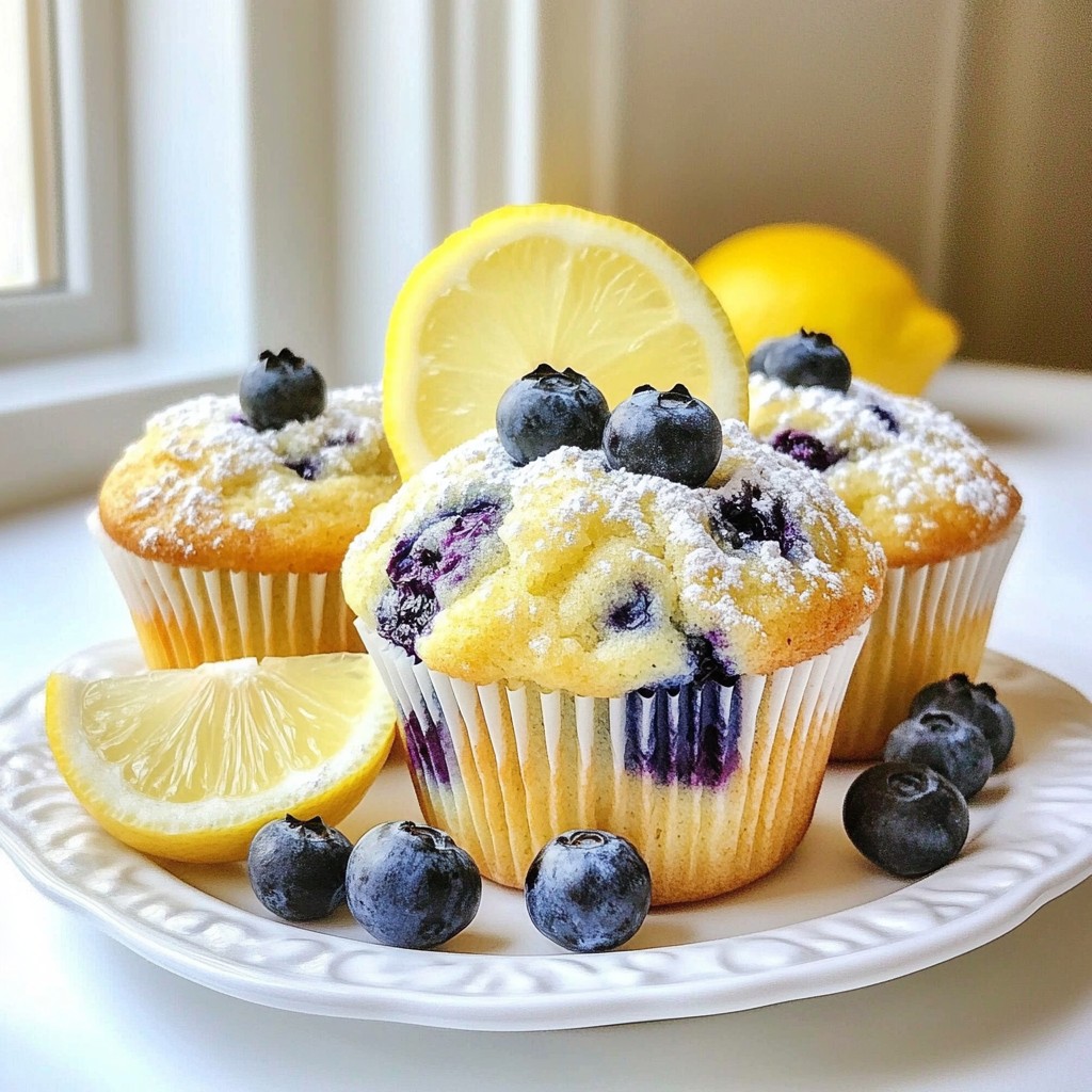 Blueberry Lemon Energy Muffins Simple and Delicious