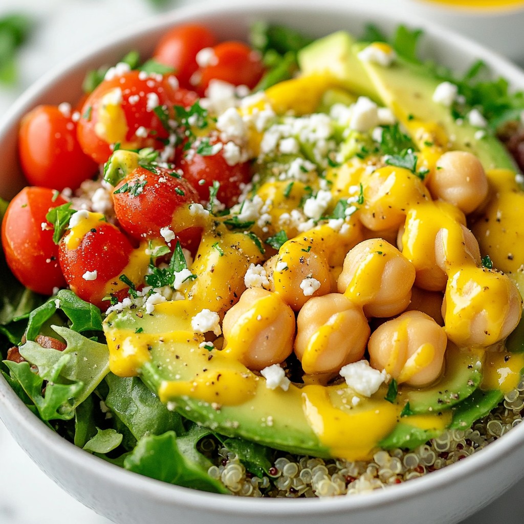 Avocado Chickpea Power Bowl Healthy and Nutritious Meal