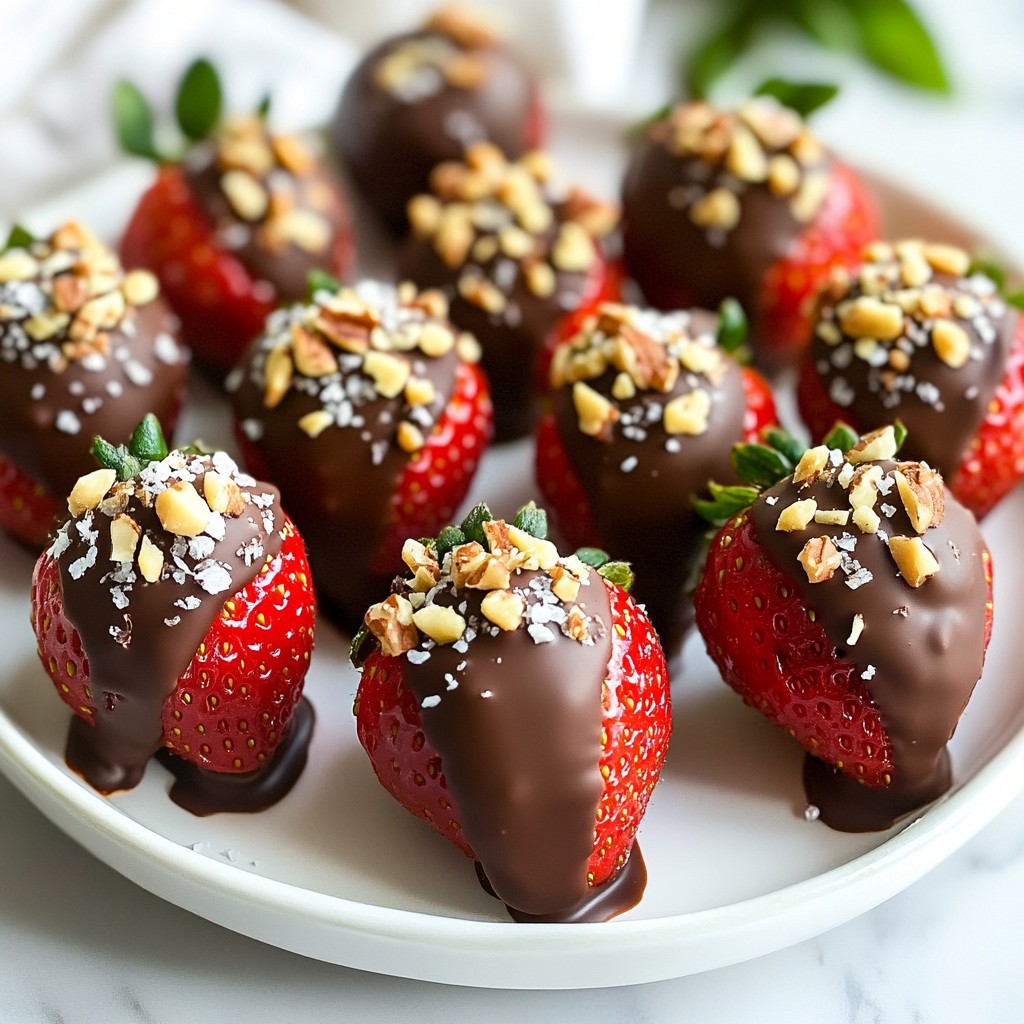 Delicious Chocolate Covered Strawberry Bites Recipe