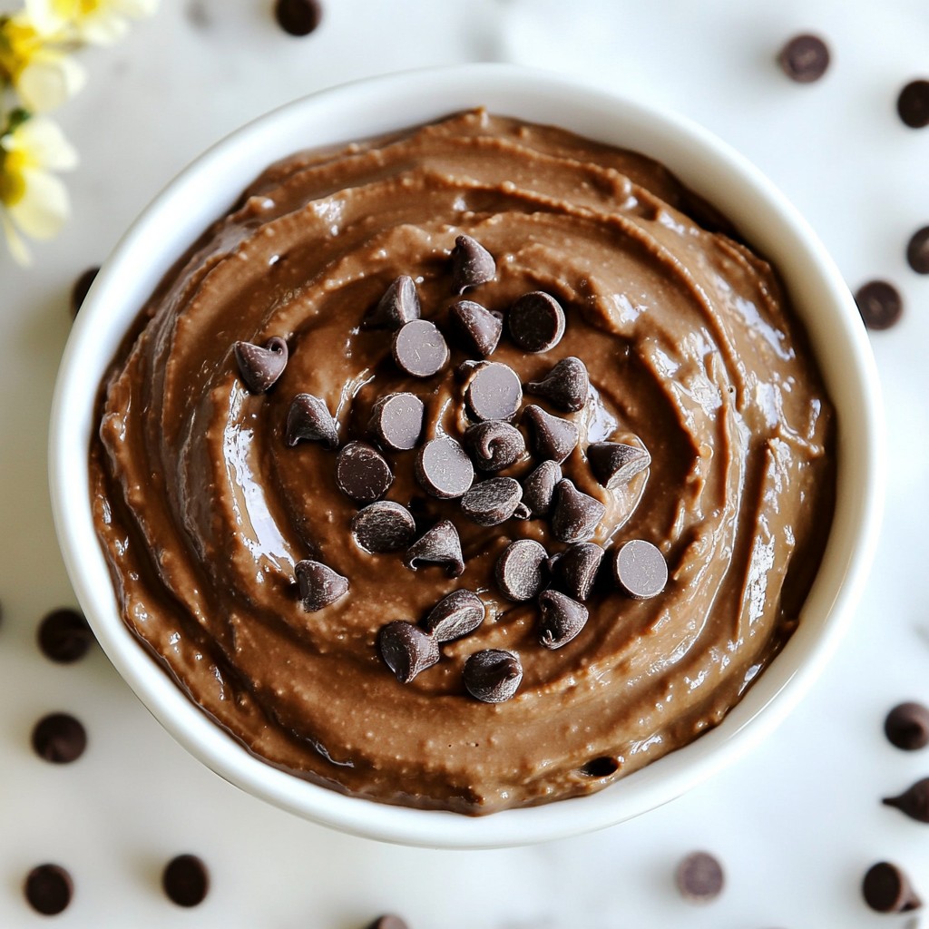 Brownie Batter Hummus Smooth and Simple Recipe