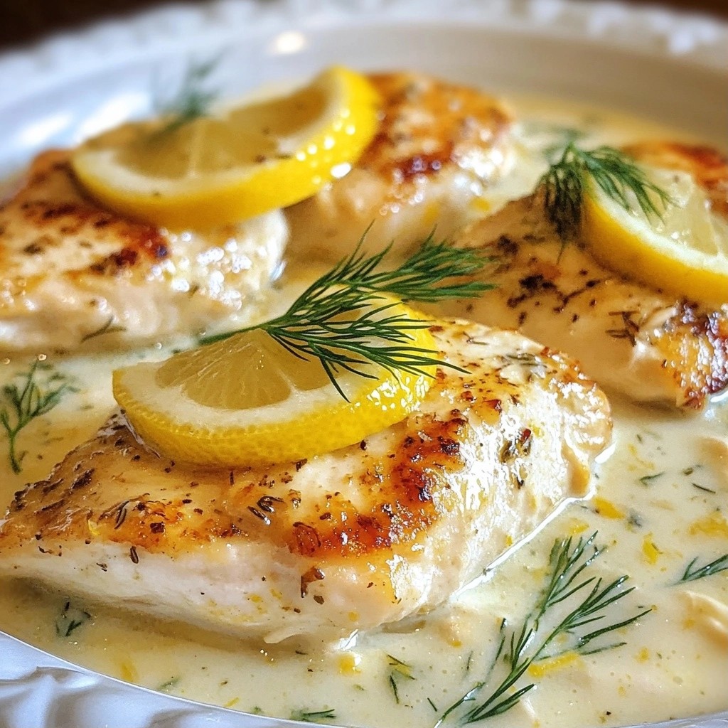 Busy Night Creamy Lemon Dill Chicken Simple Delight