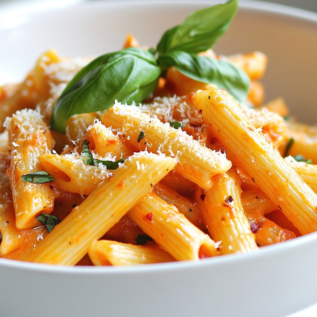 Spicy Roasted Red Pepper Pasta Delightful and Easy Meal