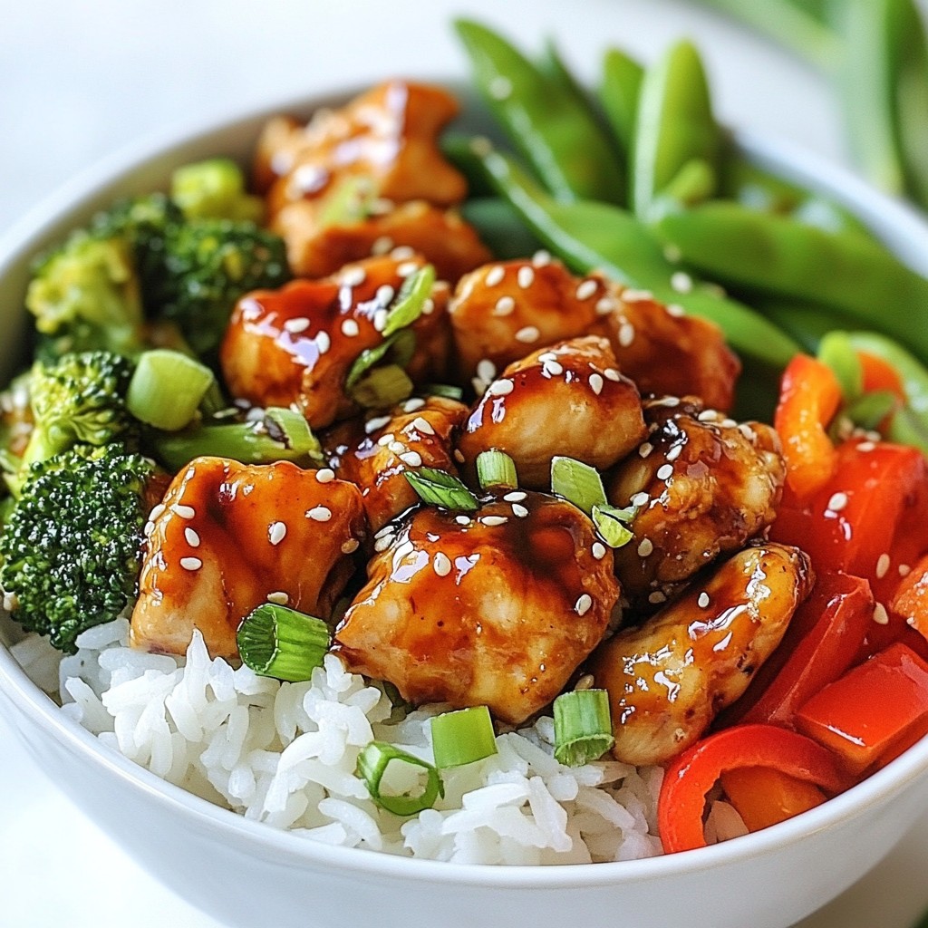 Easy Weeknight Savory Teriyaki Chicken Bowls Delight