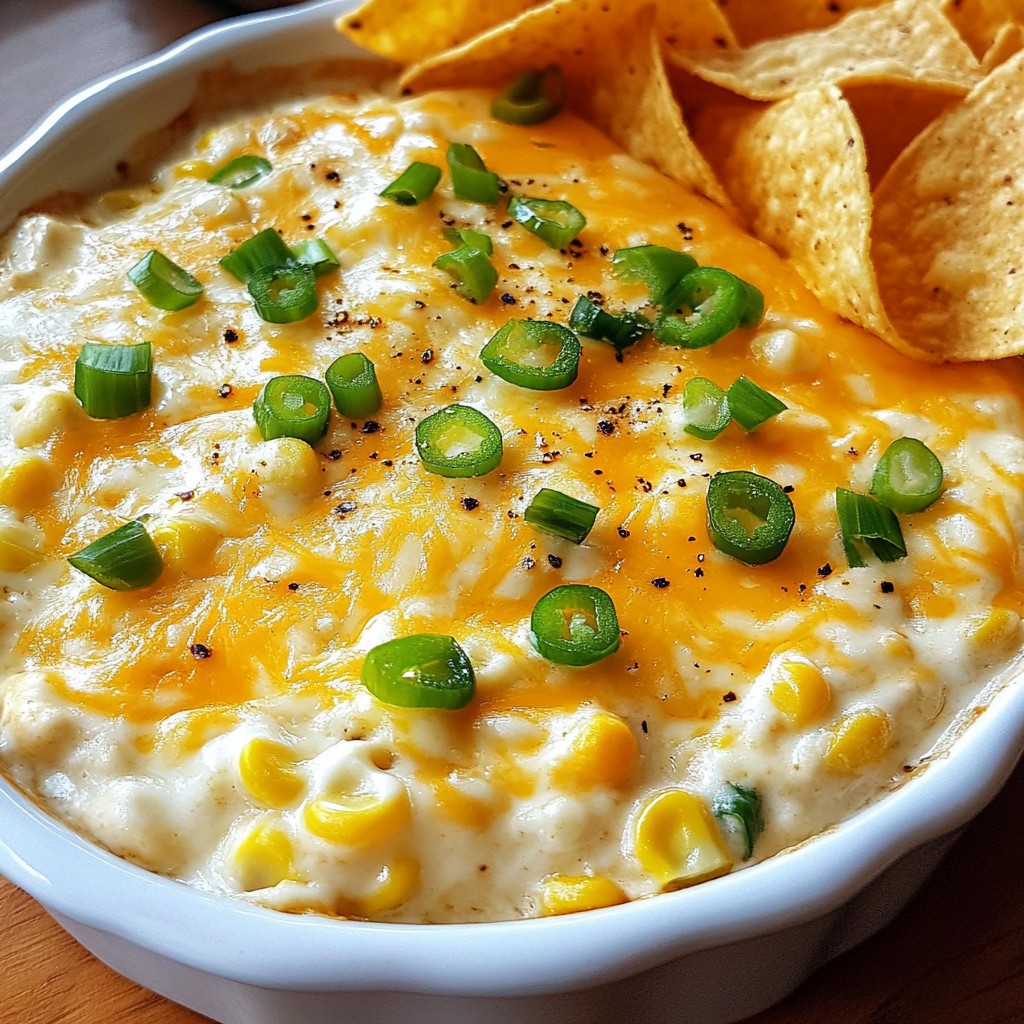 Jalapeño Cheddar Corn Dip Irresistible Party Treat