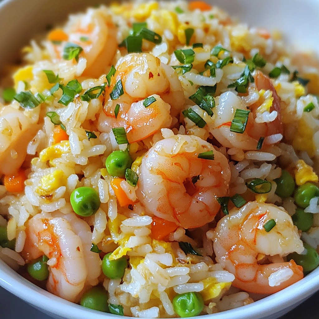 Honey Garlic Shrimp Fried Rice Tasty Family Meal