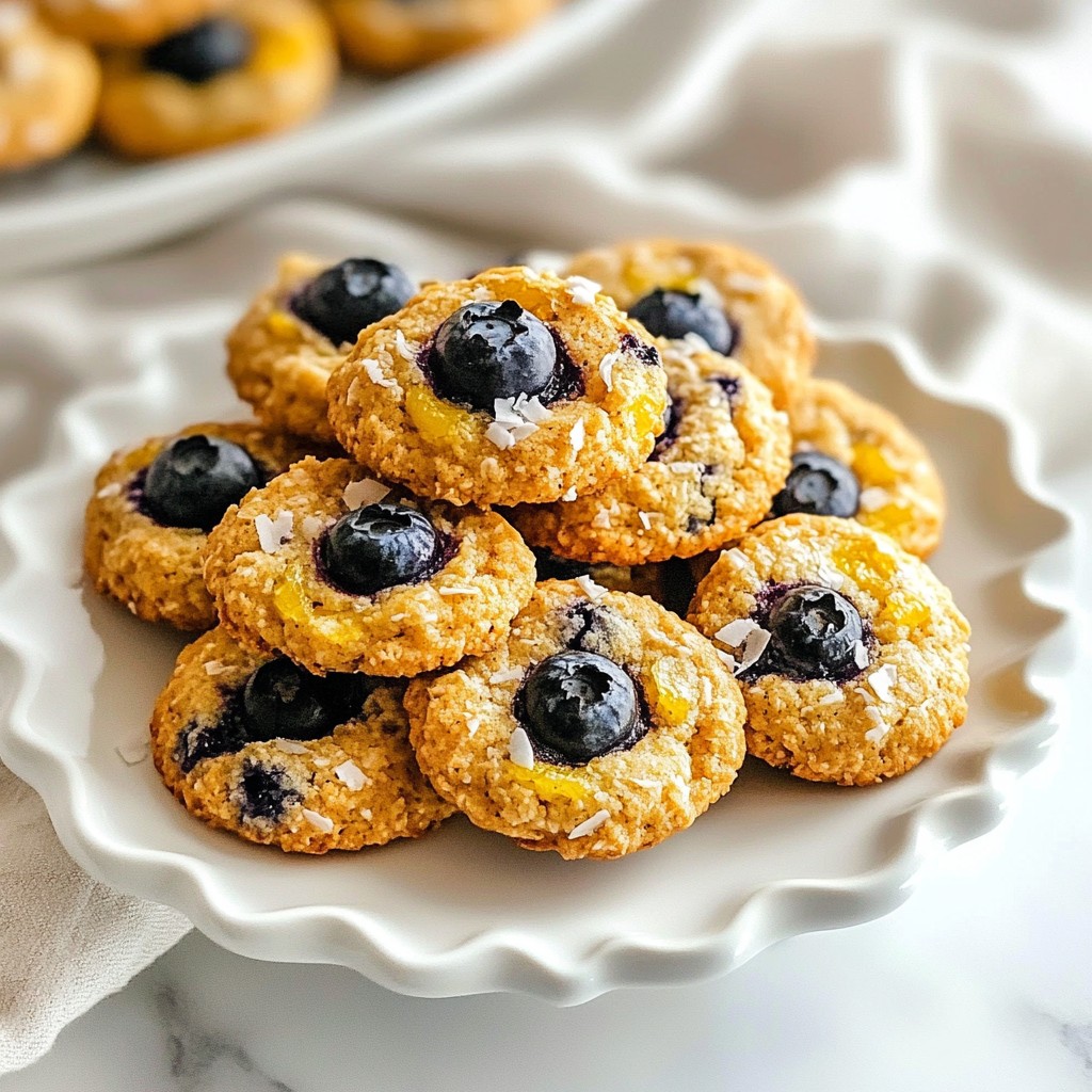 Lemon Blueberry Breakfast Cookies Delightful and Easy