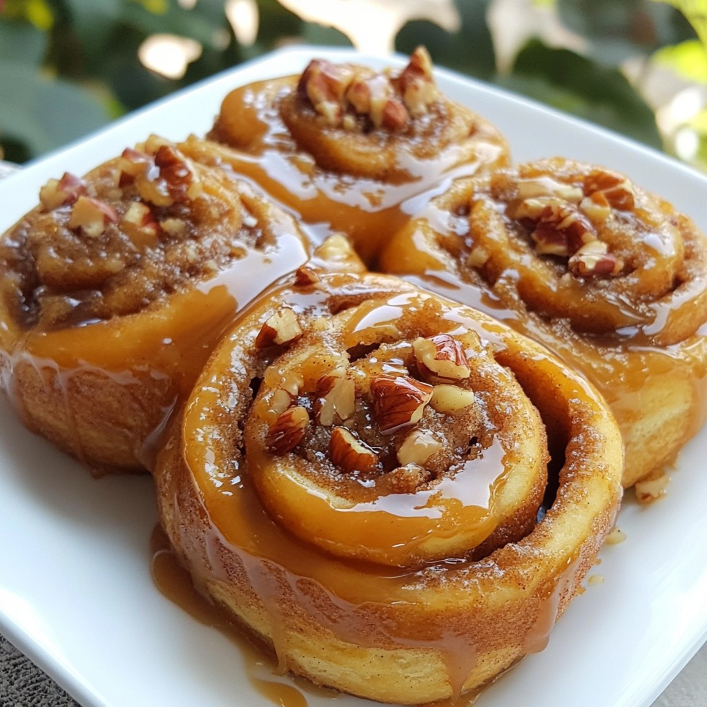 Caramel Pecan Cinnamon Rolls Irresistible Sweet Treat
