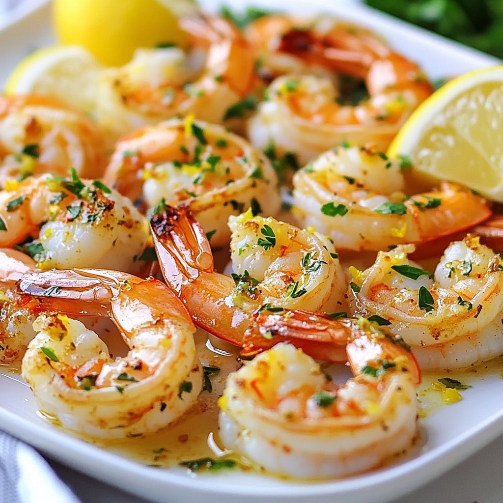 Lemon Garlic Roasted Shrimp Flavorful and Easy Recipe