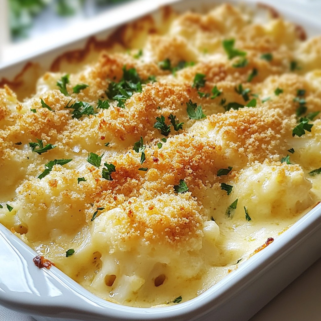 Cheesy Cauliflower Gratin Delightful and Easy Recipe