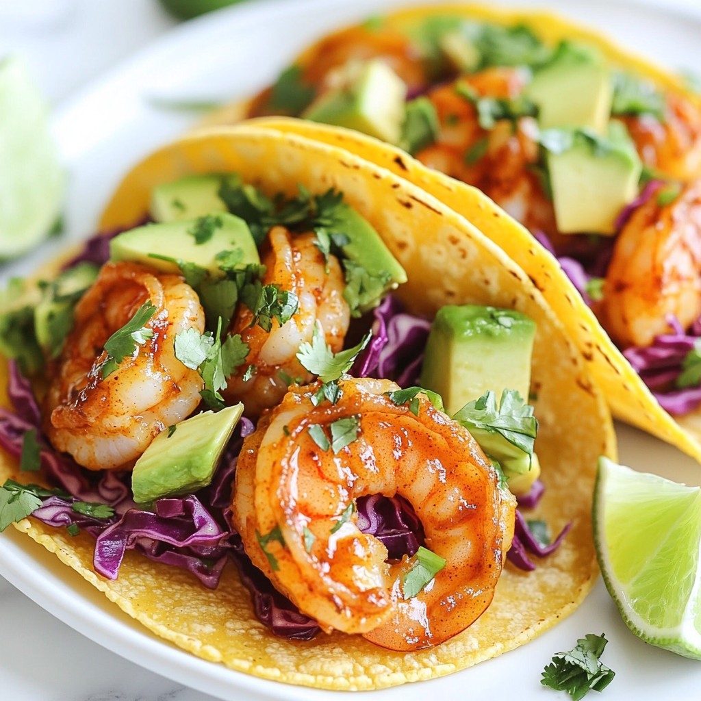 Spicy Garlic Shrimp Tacos Flavorful and Easy Recipe