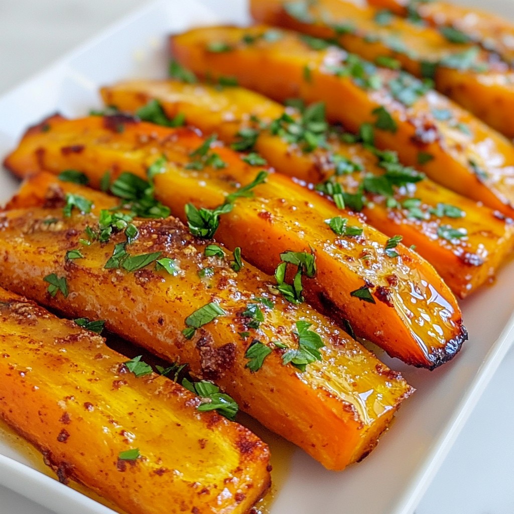 Honey Glazed Carrot Fries Flavorful and Easy Snack