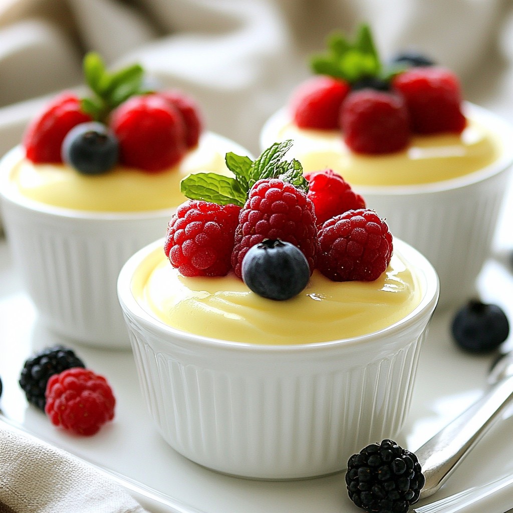 Vanilla Bean Panna Cotta Creamy Dessert Delight