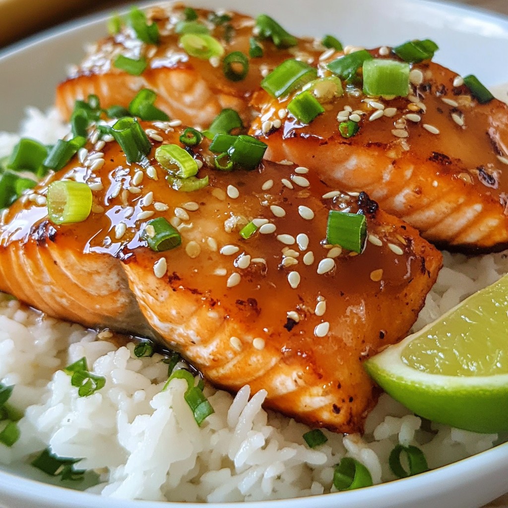 Savory Easy Weeknight Honey Soy Glazed Salmon Dish