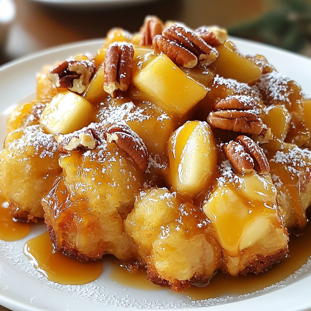 Caramel Apple Monkey Bread Irresistible and Easy Recipe