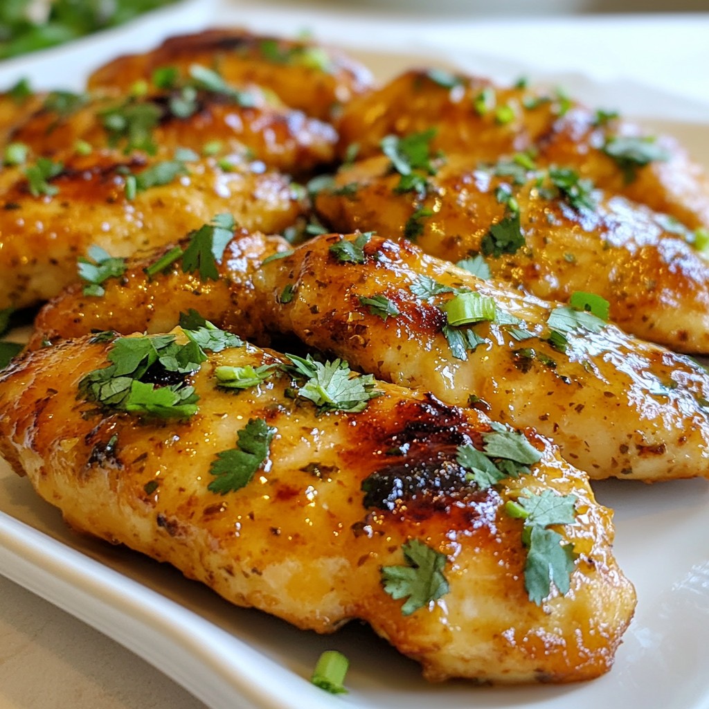 Flavorful Easy Weeknight Garlic Lime Chicken Tenders