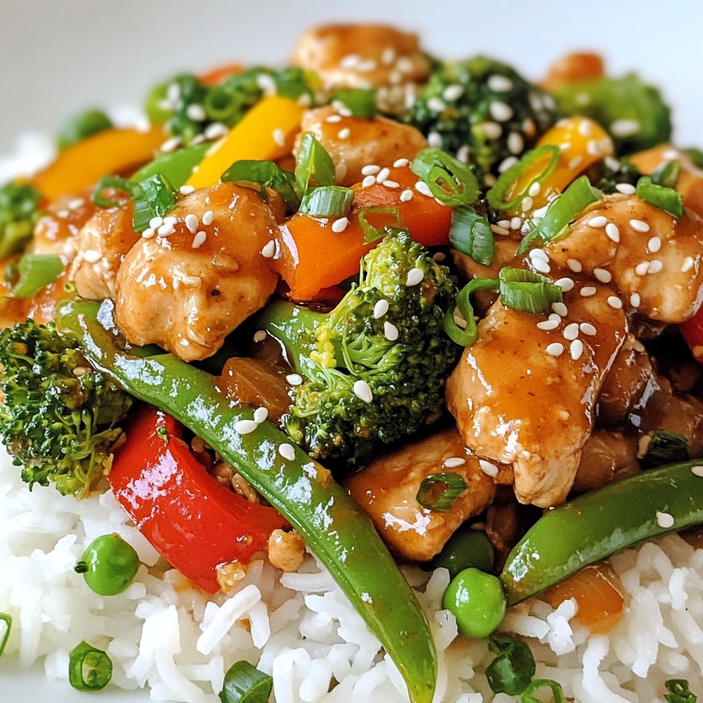 Sesame Ginger Chicken Stir Fry Flavorful and Easy Dish
