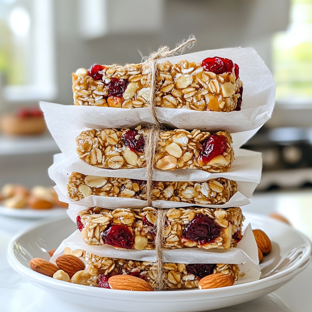 Cranberry Cashew Energy Bars Quick and Nutritious Snack