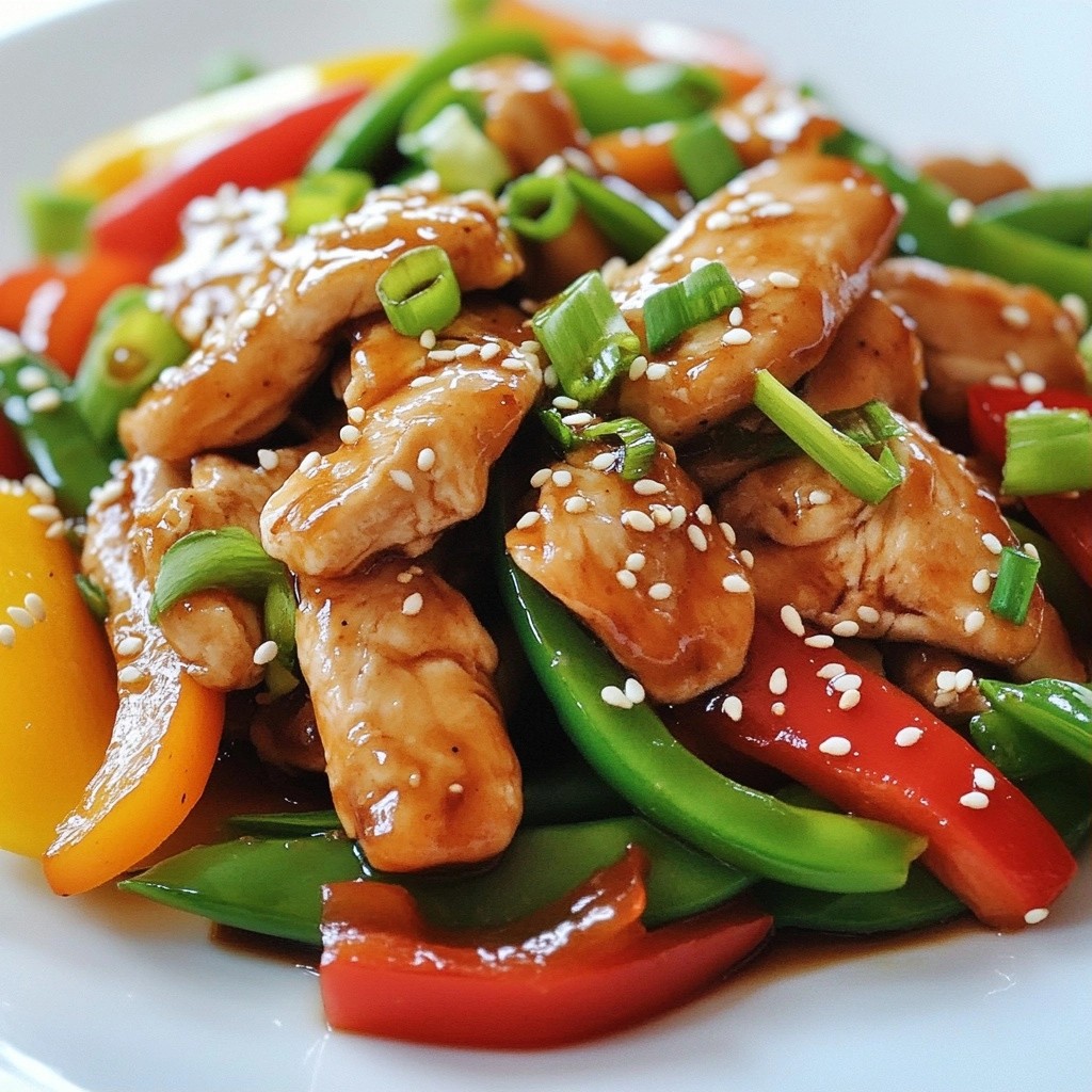 Quick Weeknight Meal Teriyaki Chicken Stir-Fry Delight