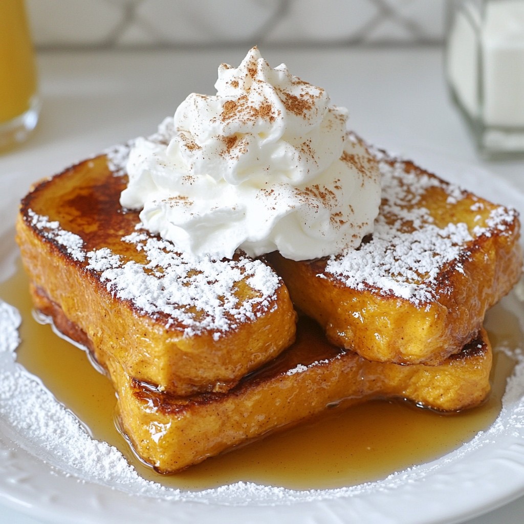 Pumpkin Spice French Toast Easy and Flavorful Breakfast