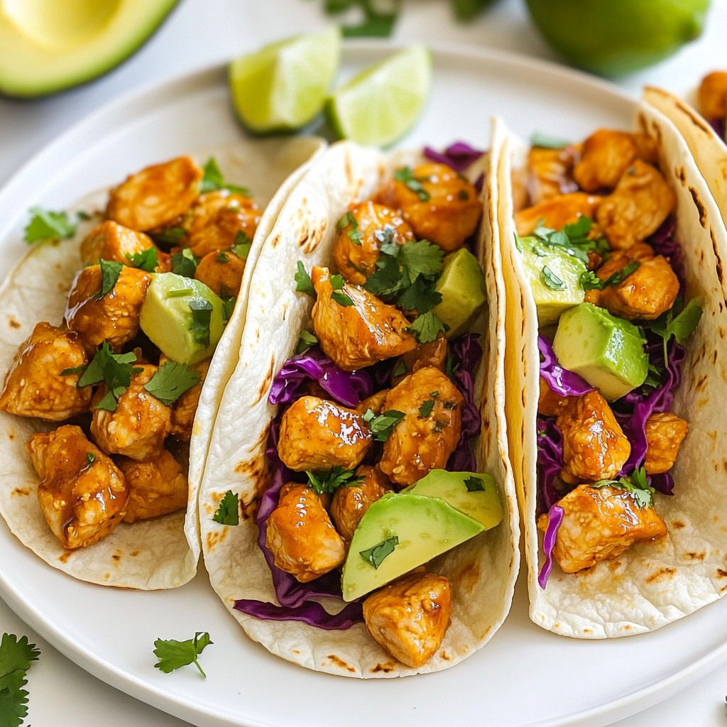 Honey Lime Chicken Tacos Flavorful and Simple Meal
