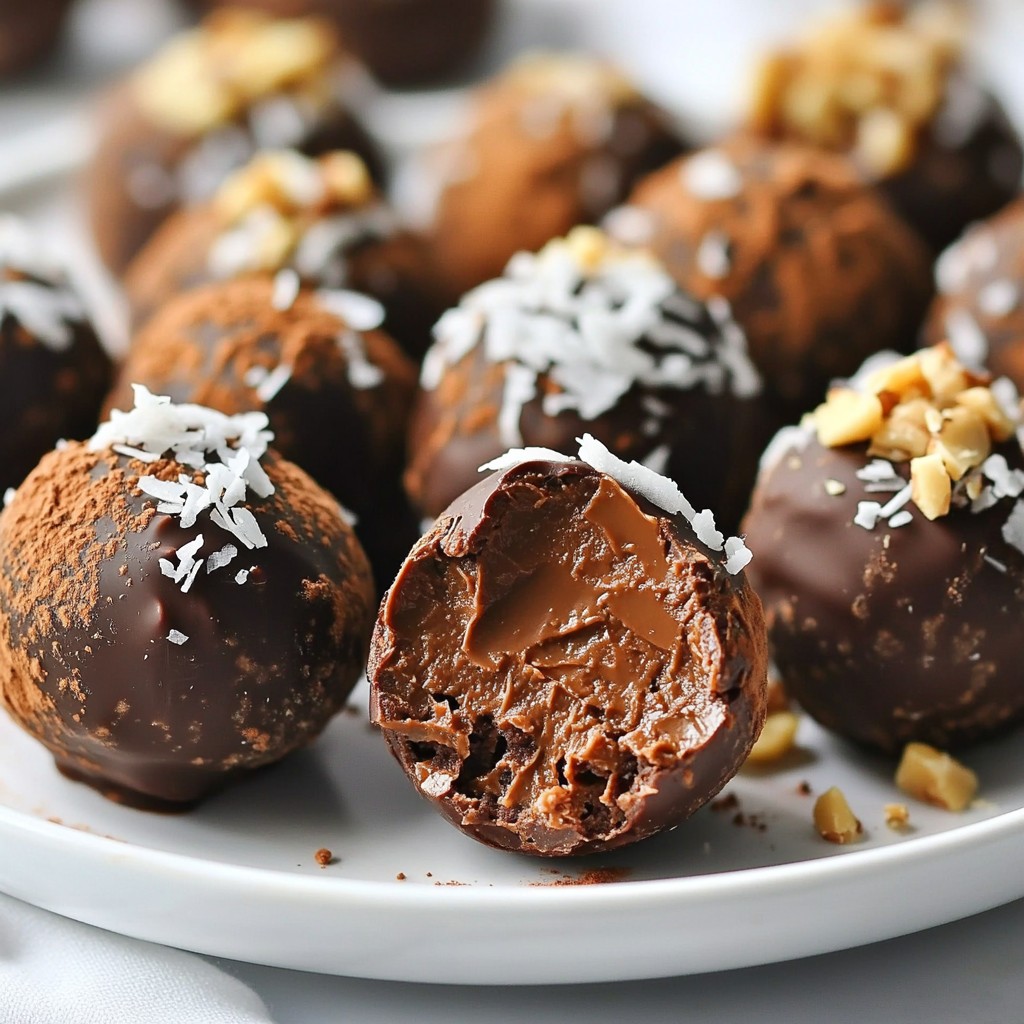 Chocolate Avocado Truffles Rich and Satisfying Treat