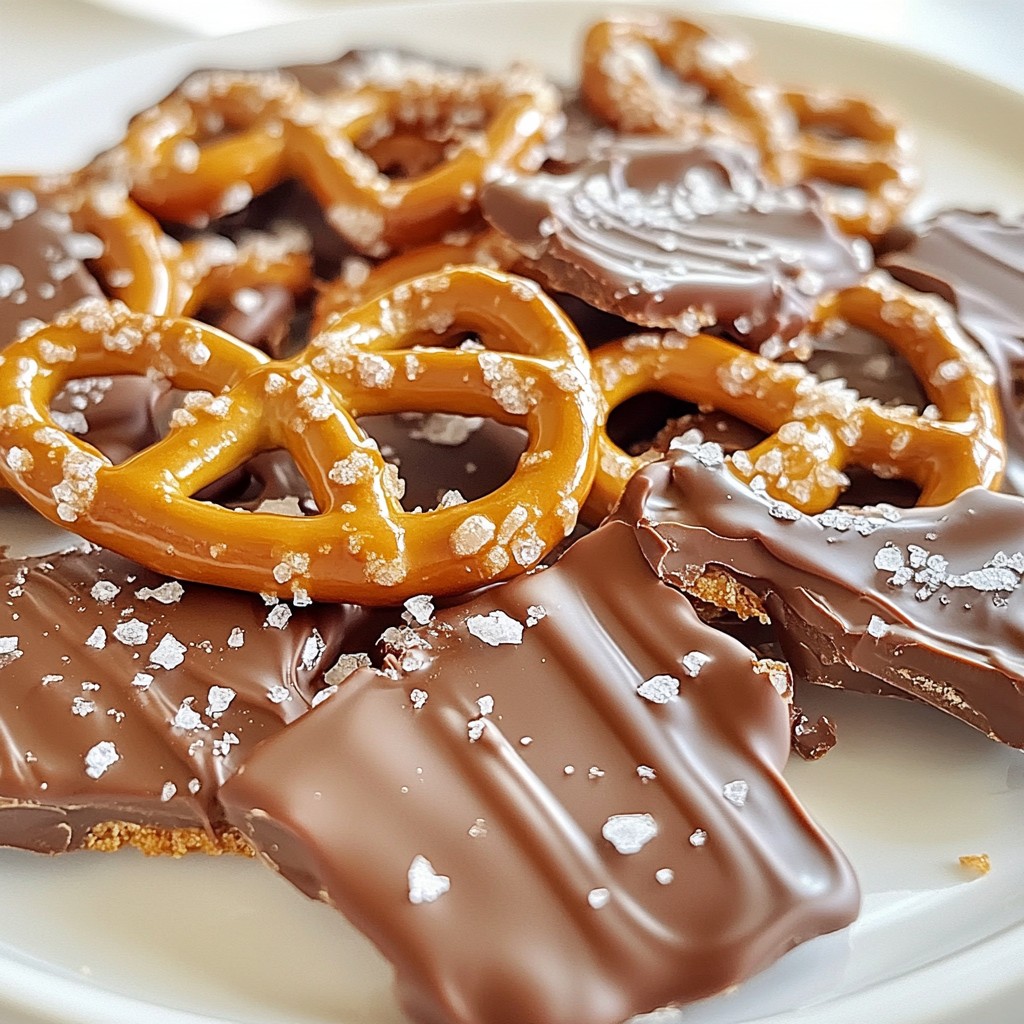 Salted Caramel Pretzel Bark Irresistible Sweet Treat