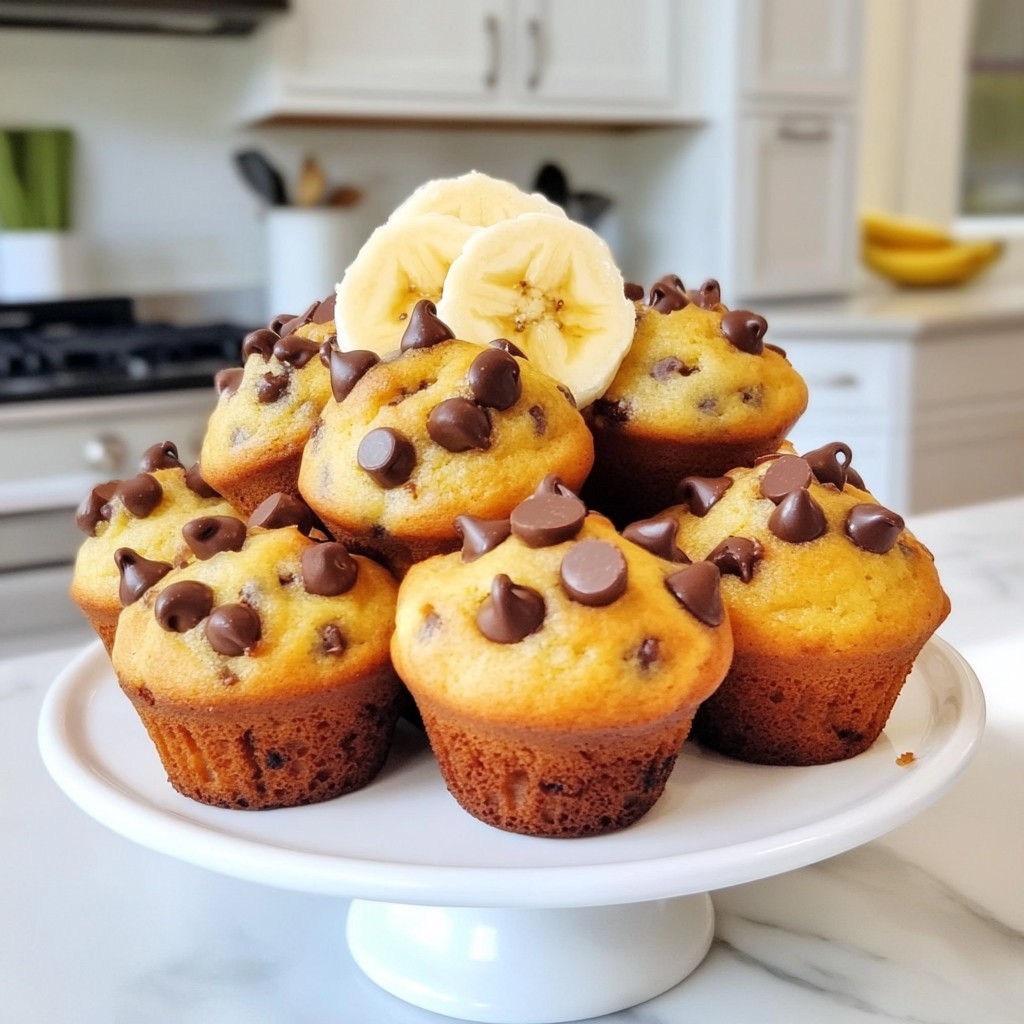Delicious Banana Chocolate Chip Muffins to Enjoy