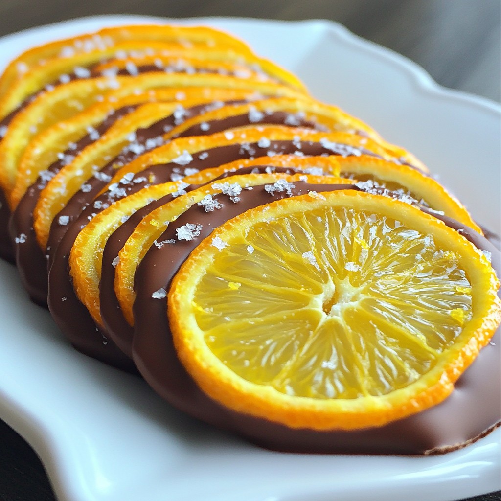 Chocolate Covered Orange Slices Simple Sweet Treat