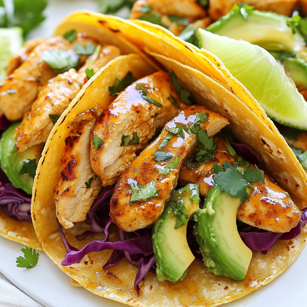 Honey Chipotle Chicken Tacos Flavorful and Easy Recipe