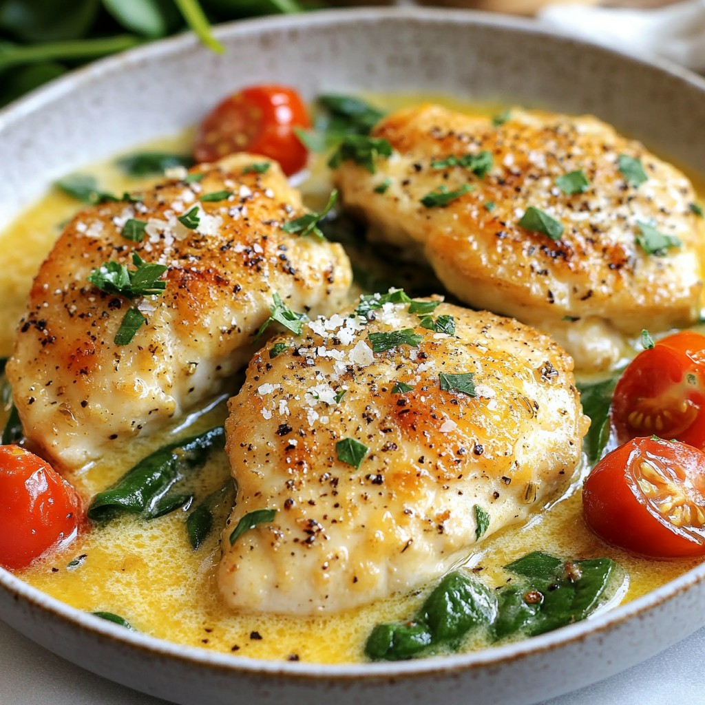 Simple Dinner One-Pan Garlic Parmesan Chicken Delight