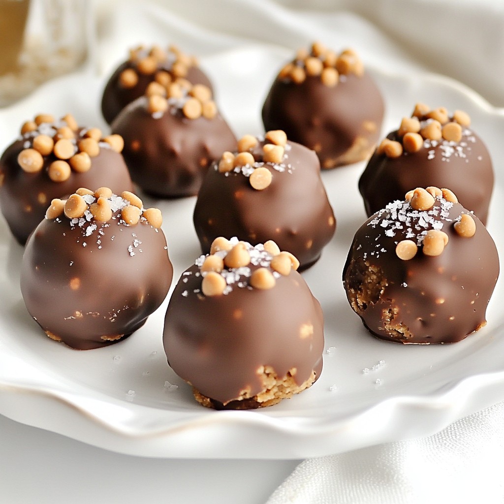 Chocolate Chip Cookie Dough Truffles Easy Indulgence