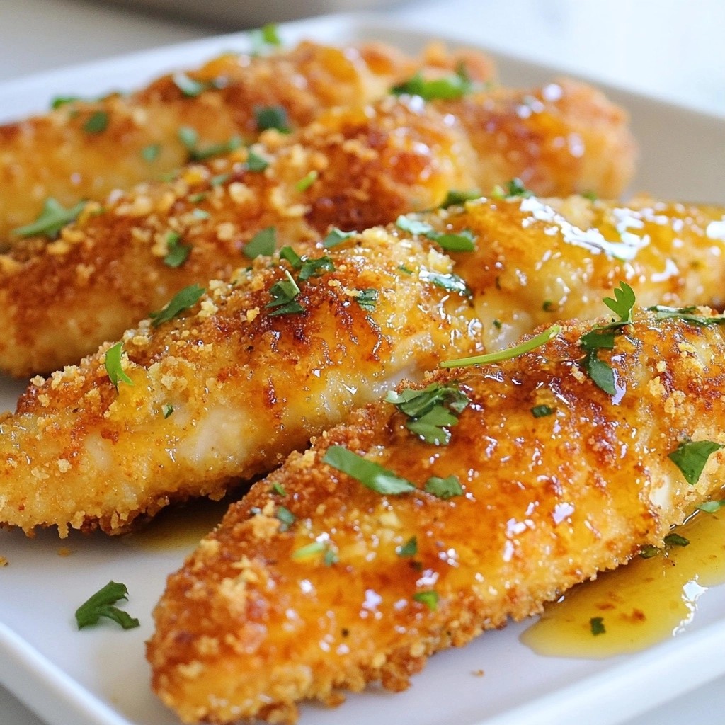 Crispy Weeknight Dinner Honey Lime Chicken Tenders